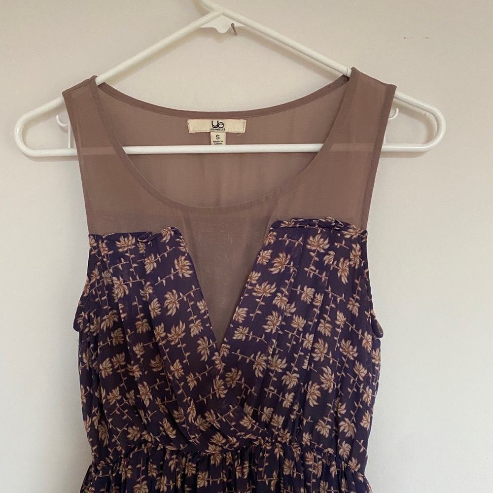 Sleeveless Floral Dress